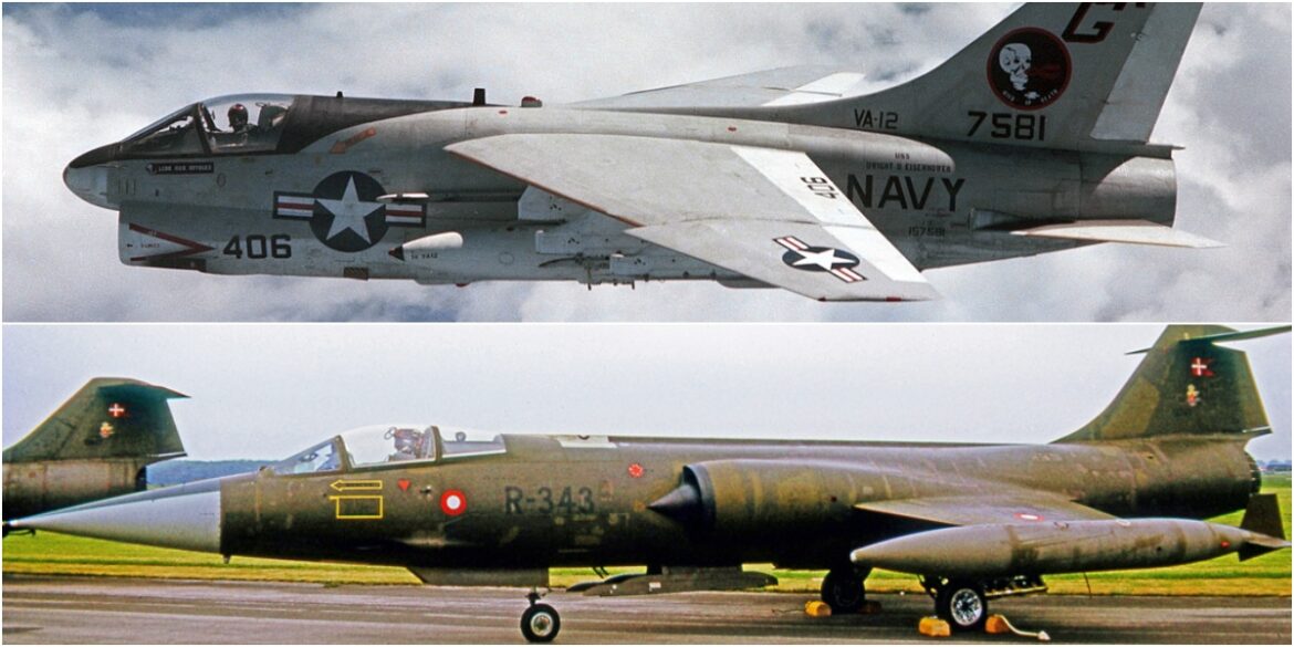 A-7-Vs-F-104
